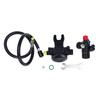 Scuba Diving Universal Valve Diving Breathing Valve 3 8‑24UNF Medium Pressure Tube Secondary Valves for Underwater