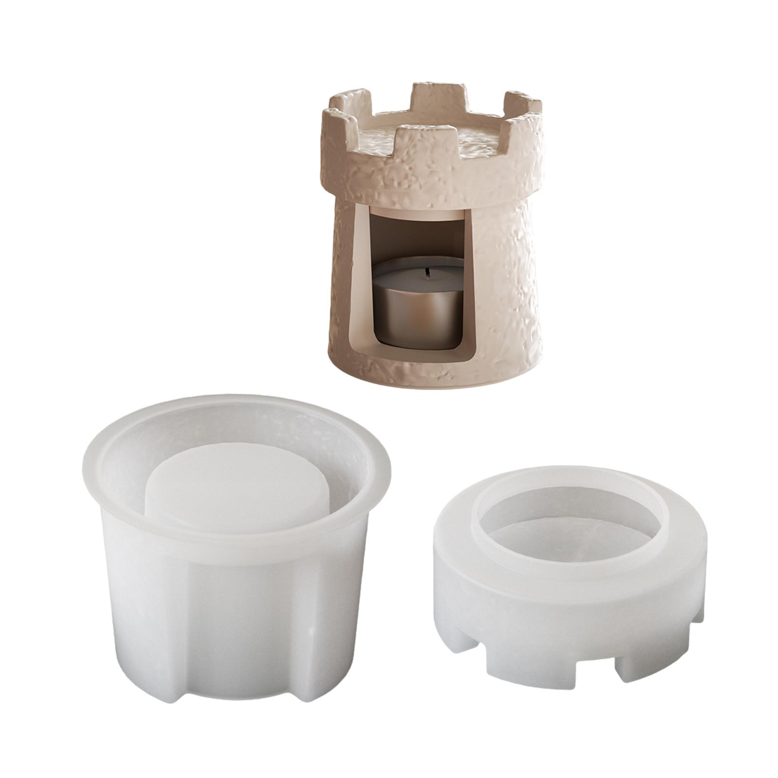 

Силиконовый замок подсвечник форма орнамент гипсовые формы силиконовая текстура подходит для изготовления подсвечник орнамент