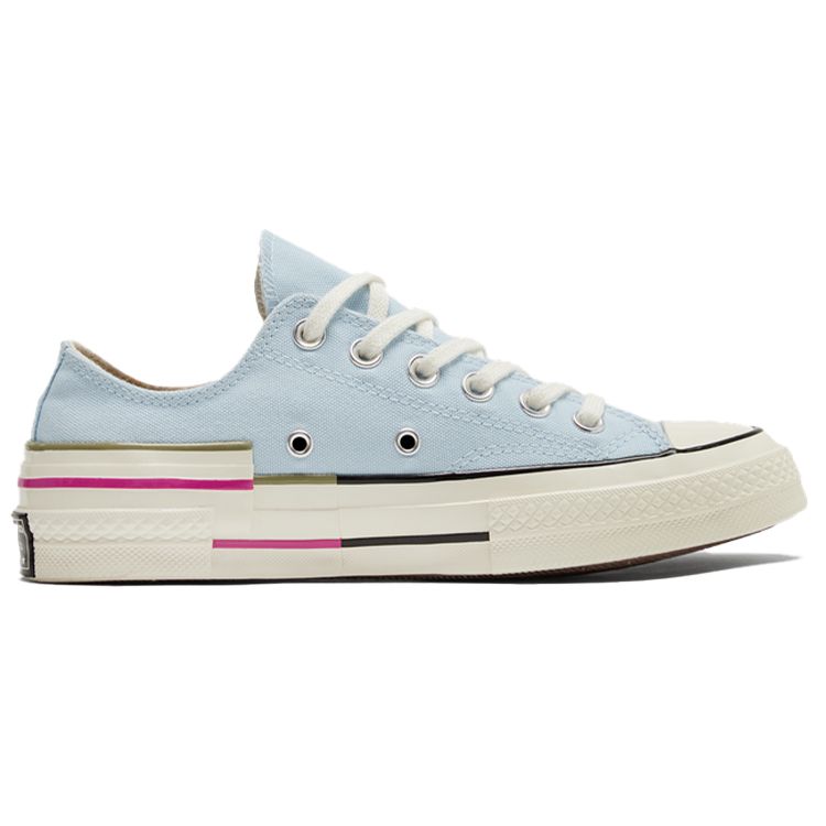 Converse Chuck 70 Low Colorblock - Chambray Blue Women Sneakers 570789C