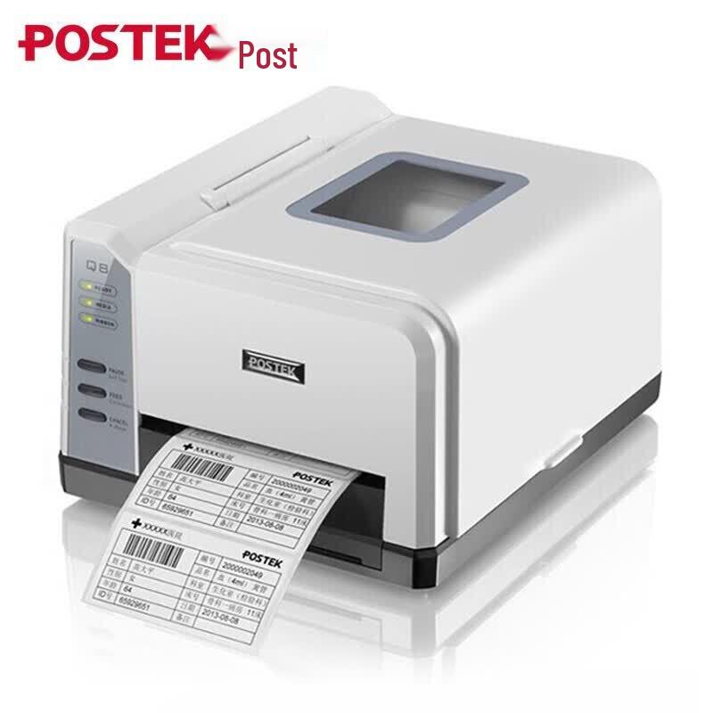 POSTEK Thermal Label Printer CN plug (adapter included)
