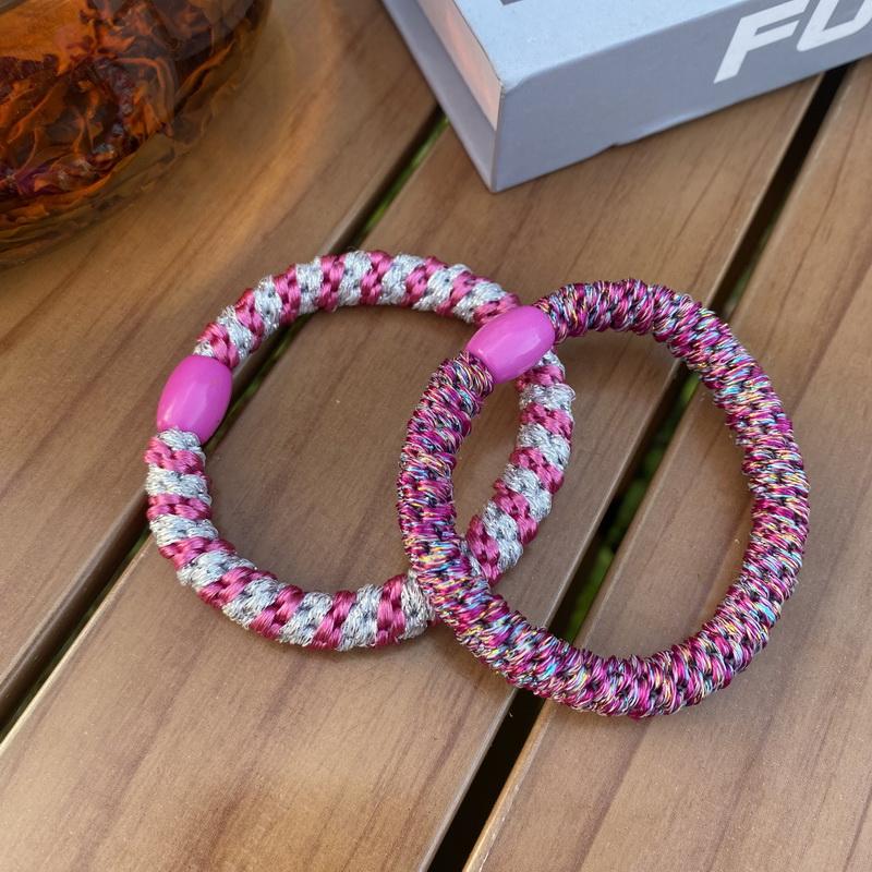 2 teile/satz Mode Knekki haar Elastiek Haar Krawatte Für Frauen elastische haar gummibänder mädchen haar seil dame haarbänder zubehör