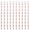 Straws Food Grade BPA Free Holiday Vibrant Color Party Decorative Drinking