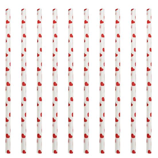 Straws Food Grade BPA Free Holiday Vibrant Color Party Decorative Drinking