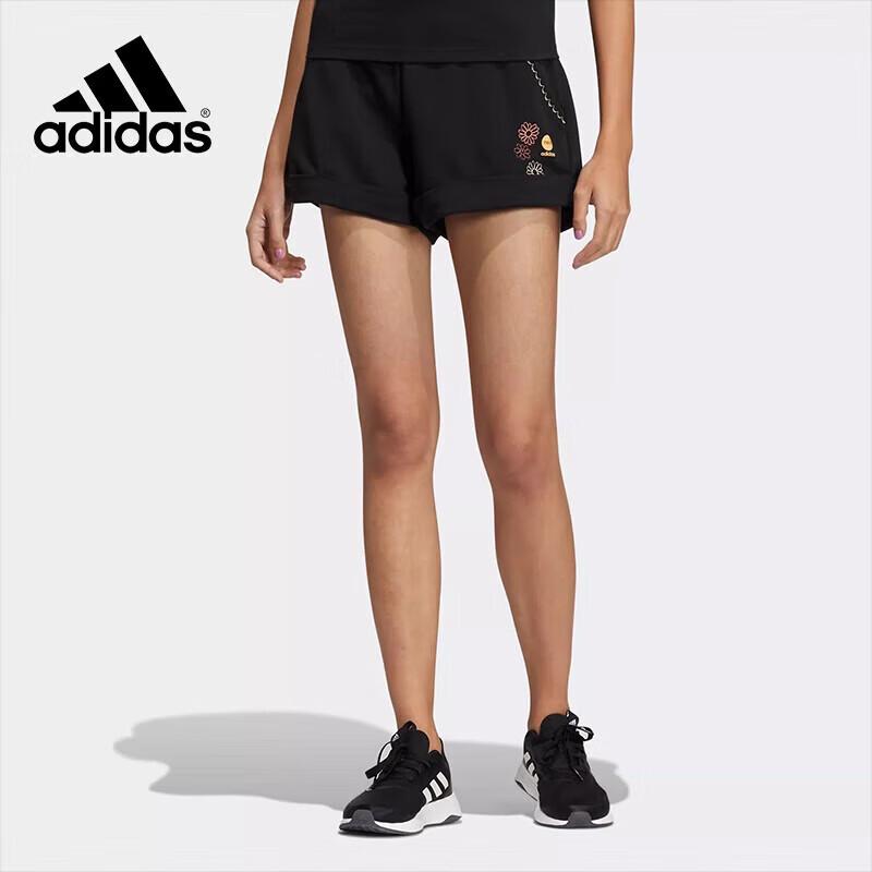 Adidas Neo Women s Printed Casual Shorts A2XL