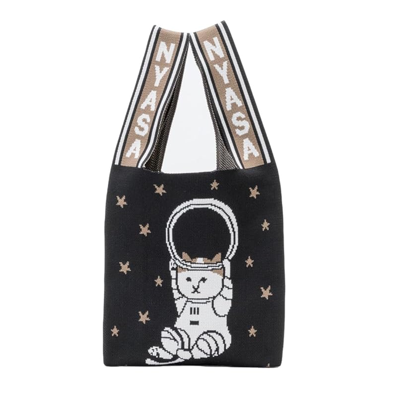 

NEKONOBA knit marche bag NYASA large size