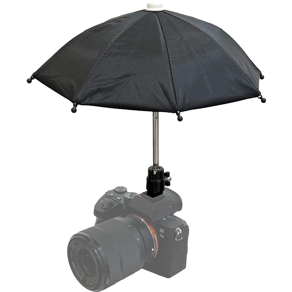 BelTech Hot Shoe Protects Your Camera from Bird and Waterproof Camera Accessory Umbrella/Sunshade, Rain, Droppings, Sun, Snow, (Small)