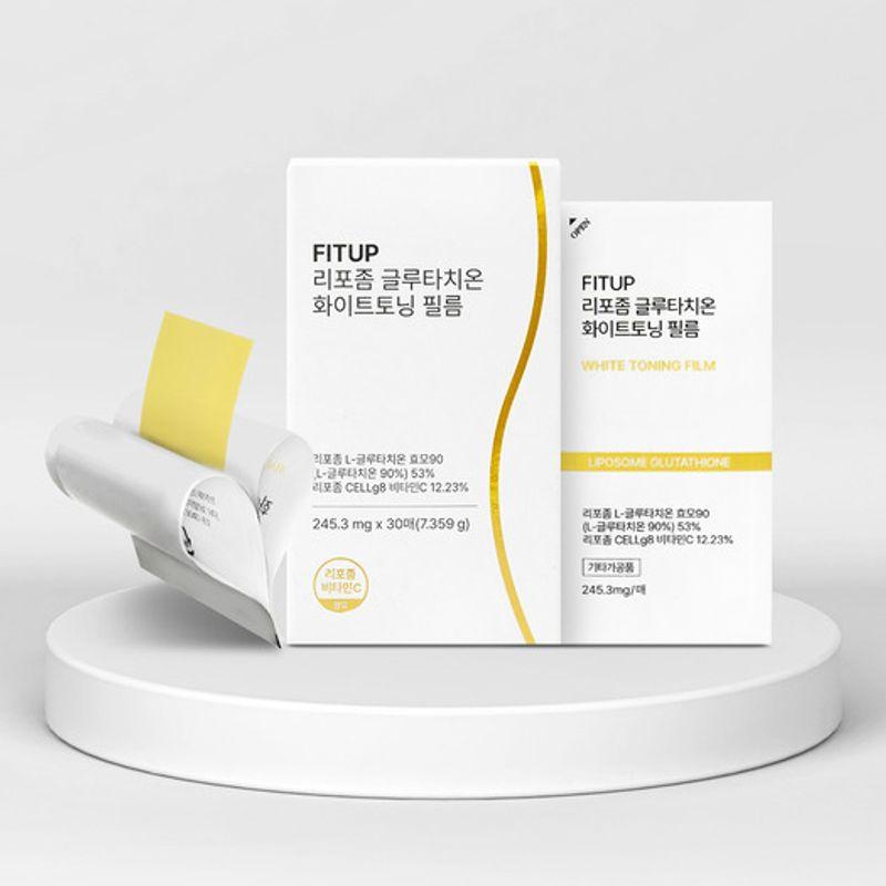 Liposomal Glutathione Whitening Film 90% High-Concentration, High-Purity Vitamin C 30 Sheets