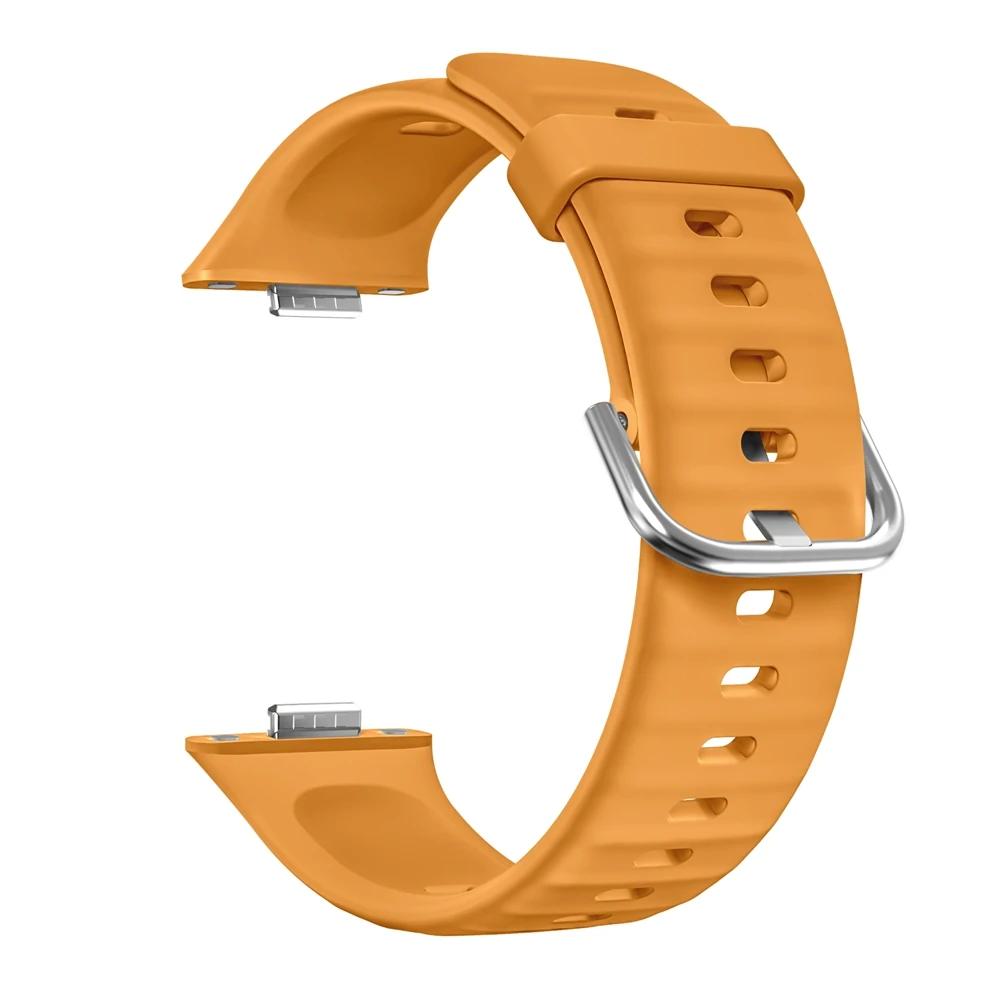 Official Style Silicone Sport Strap For Huawei Watch Fit 3 Replacement Wristband Bracelet for Huawei Watch Fit3 Correa Straps