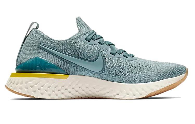 Kids' Sneakers Nike Epic React Flyknit 2 Aviator Grey (GS) Aviator Grey/Black/Blue Fury/Aviator Grey