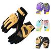 Motorradhandschuhe Touchscreen Herren Damen Fahrradhandschuhe Laufen Fitnessstudio Reiten Motorrad Fahrradhandschuhe Macaron Farbe