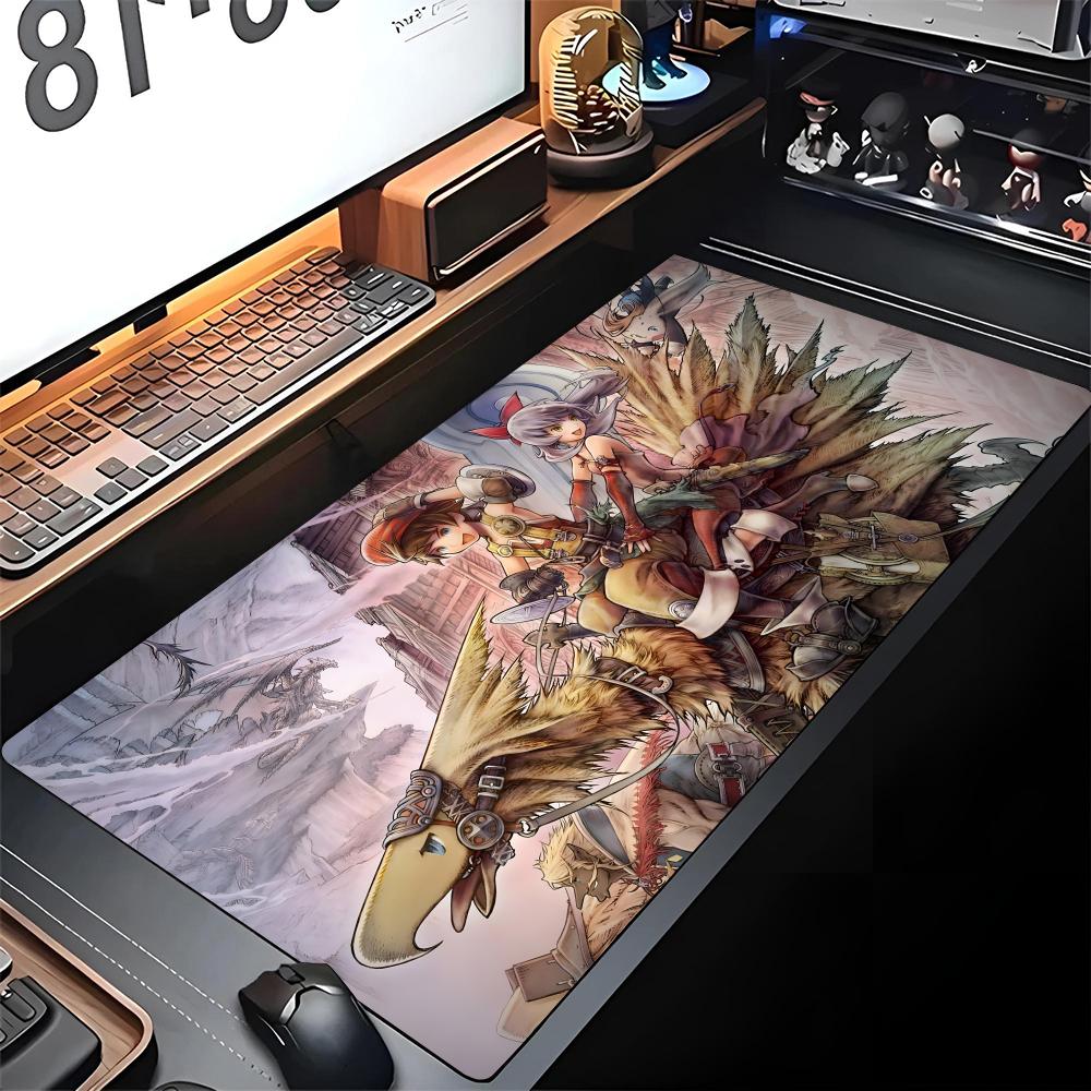 Final Fantasy Podložka pod myš Okraj Velká Herní Zamykací Počítačový Hráč Velká Gumová Maloobchodní Umění Podložka pod myš Mat na stůl pro notebook