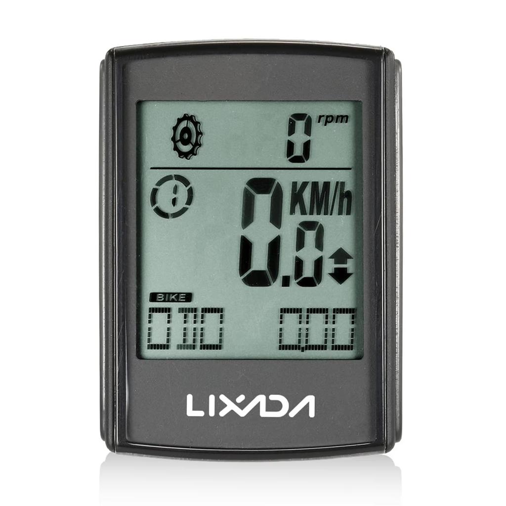 Zmart Wireless LCD Bicycle Computer with and Cadence Features a Waterproof Design and Includes a Speed Suitable for Bicycles and Cadence, Waterproof,