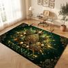 Cards Casino Theme Soft Crystal Velvet Rug Custom Name & Text Print Non Slip Floor Rug for Bedroom Living Room