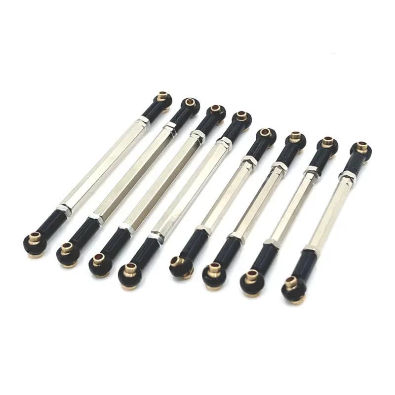 Metal RC Car Parts Upgrade Adjustable Chassis Linkage for MN Model 1/12 MN128 MN-128 Wrangler