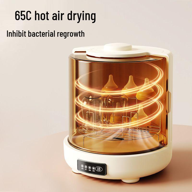 Baby Bottle UV Sterilizer & Dryer - 2-in-1 Storage & Cleaning Cabinet