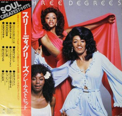 LP-Schallplatte THREE DEGREES - Soul Greatest Hits Serie Three Deg 25AP251 EPIC 1977 Japan Soul/Funk Gebraucht