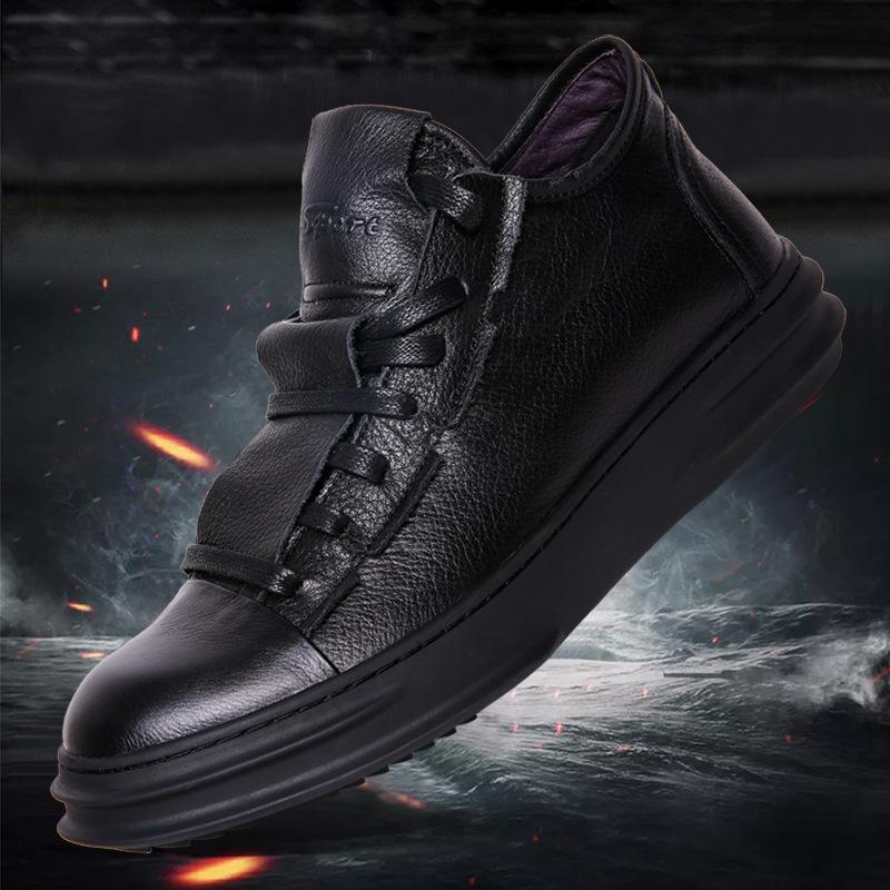 

Новые весенние и осенние мужские ботинки martin, нескользящие, износостойкие, повседневные мужские ботинки с высоким берцем