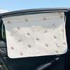 Sun Visors Car Window Visors Car Sunshades Cartoon Suction Cup Sunshades