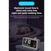 Electronic Alarm Clock Color Screen Built in Timer Temperature Date Display 12 24 Hour Digital Alarm Clock