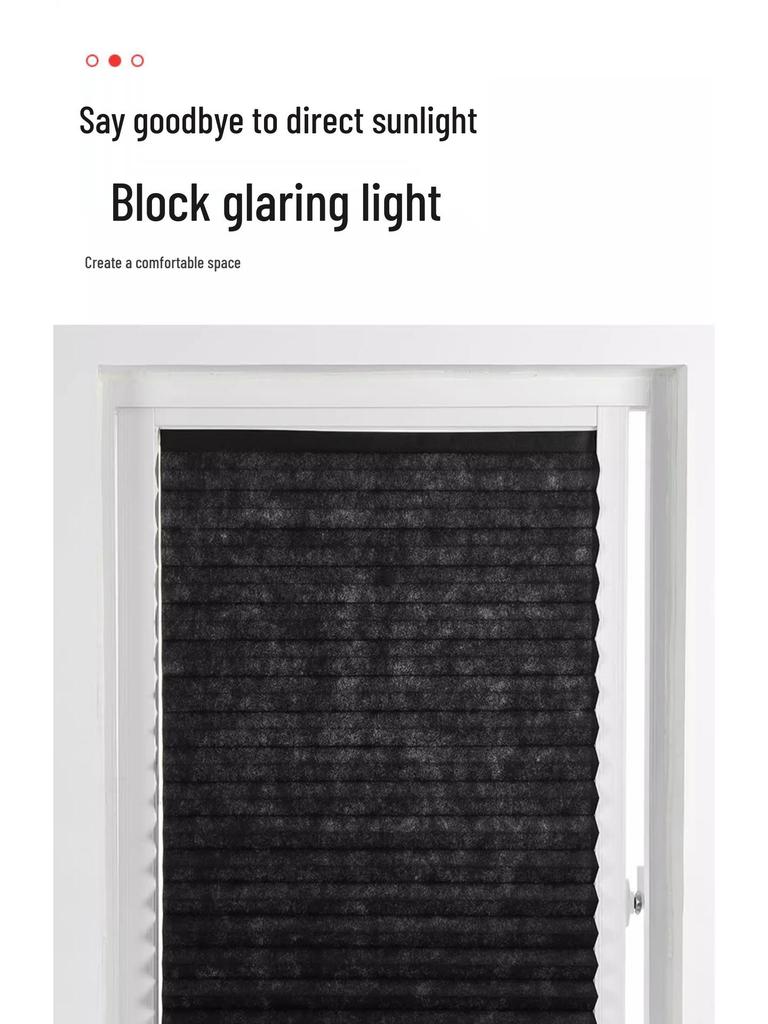 Pearl Cotton Blackout Heat Insulation Curtain for Balcony and Kitchen Windows
