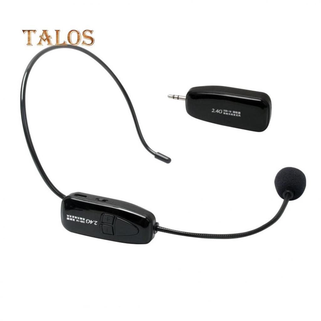 2.4G Wireless Microphone Speech Headset Radio For Loudspeaker Teaching Guide Mic Computer Gadgets