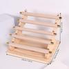 Holder Stand Wooden Base, Detachable, Versatile, Jewelry Organizer for Vanity Dresser Show Shop re