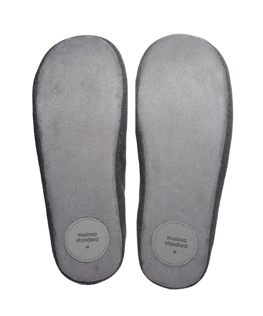 Musinsa Standard Room Shoes [Charcoal Gray]