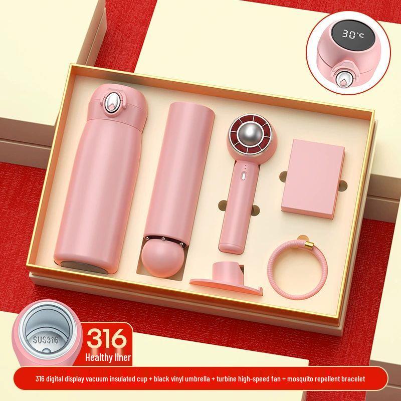 Smart LED Display Stainless Steel Thermos Mug