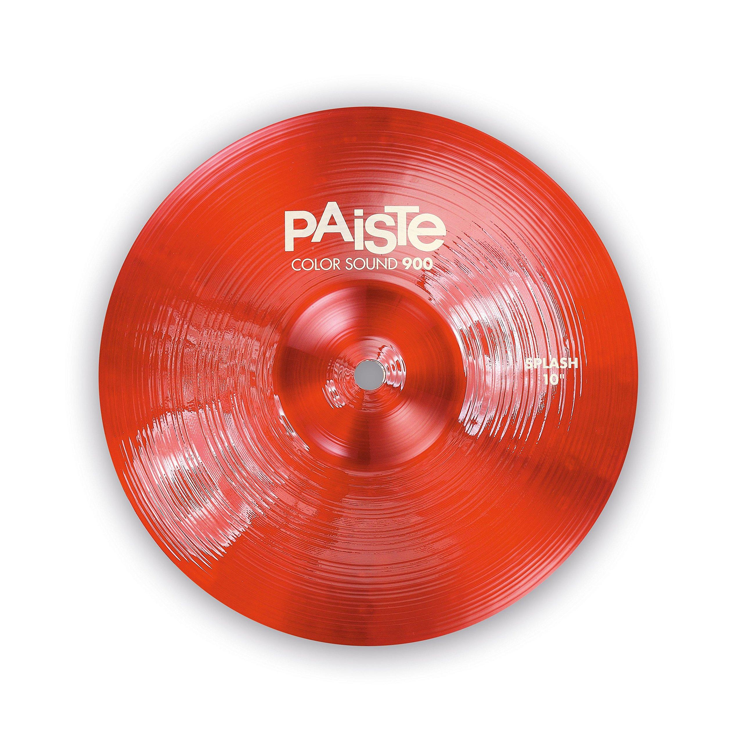 

Paiste Color Sound 900 Красный Сплэш Сплэш Тарелка 10 красный