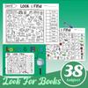 Enhanced Attention Hidden Object Coloring Book Interactive Painting Workbook  for Kids