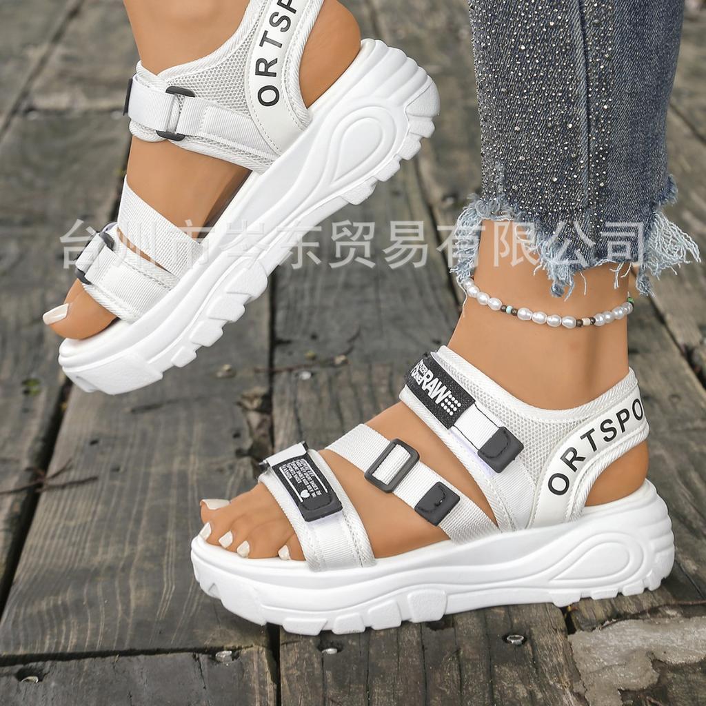 Sandals women's summer sports new platform casual muffin shoes women's beach shoes
