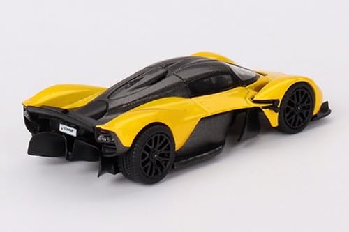 MINI GT 1/64 Aston Martin Valkyrie Sunburst Yellow Finished Product