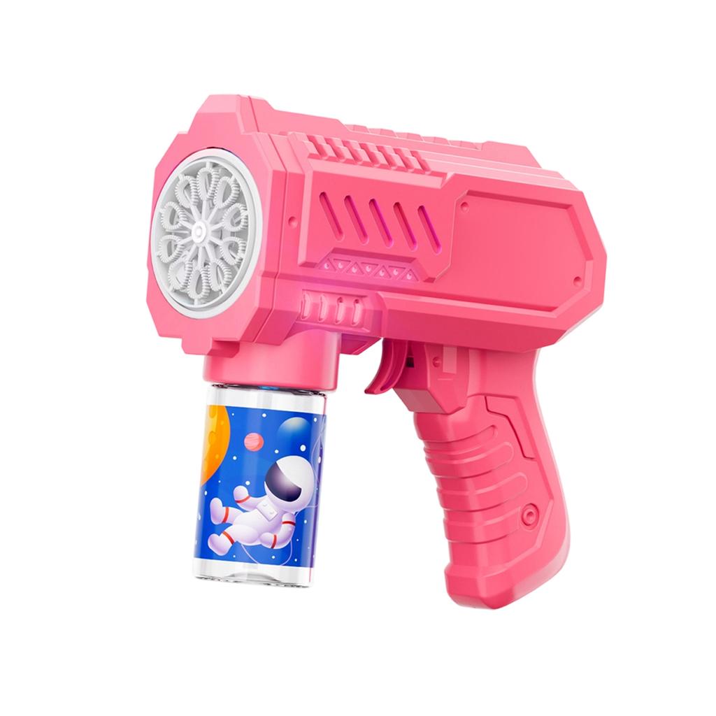 Automatic Bubble Gun Toy for Kids Electric Bubble Blower with Bubble Solution Included Safe and Easy to Use Outdoor Indoor Play Fun
