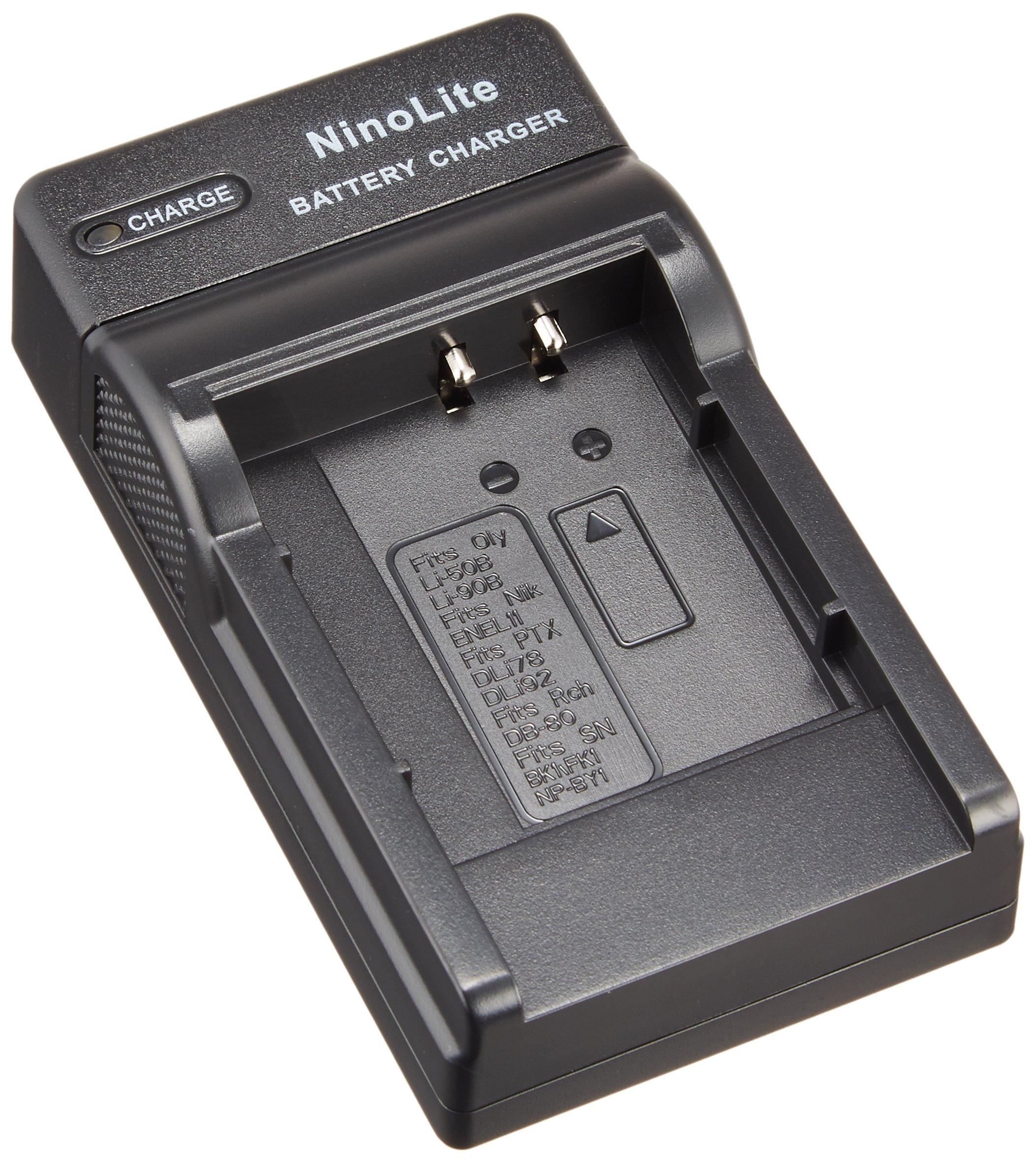 

Зарядний пристрій USB NinoLite для LI-50B, LI-60B тощо.