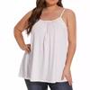 Womens 2025 Plus Ribbed Size Elastic Camisole Sexy Vest Three Colors