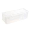 1950ML Noodle Storage Box Good Seal Lock Design Transparent Large Capacity Rectangular Kitchen Groceries Long Noodle Sealed Container