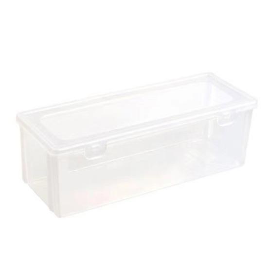 1950ML Noodle Storage Box Good Seal Lock Design Transparent Large Capacity Rectangular Kitchen Groceries Long Noodle Sealed Container