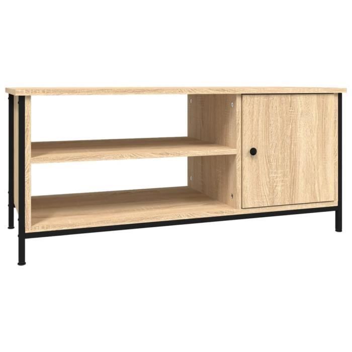VidaXL TV Cabinet Sonoma Oak 100x40x45 Cm Engineered Wood 826301