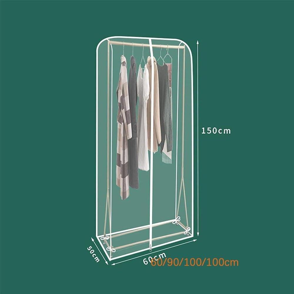 Cabinet Vertical Hanger Wide Dust Cover Bracket Clothing Wardrobe Cover Vertical Hanger 50 * 150 * 100cm