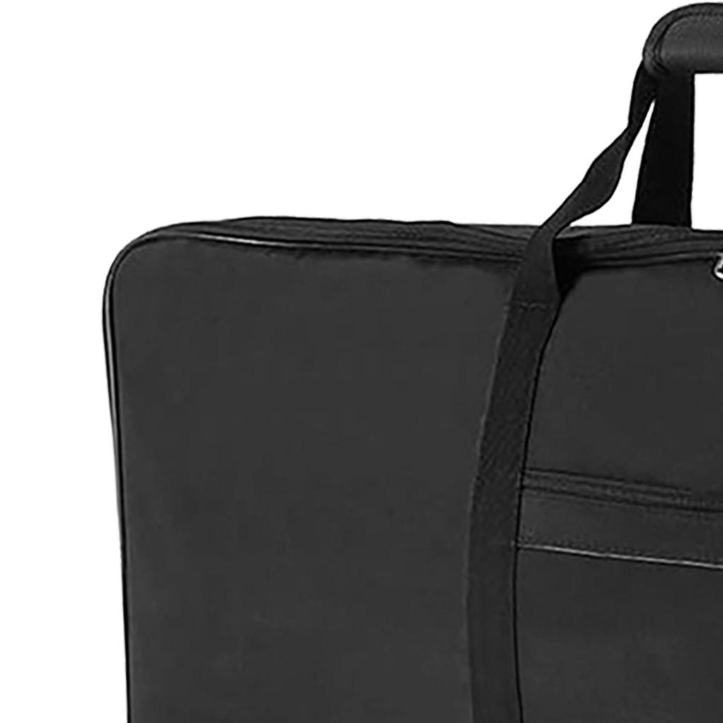 76 Key Keyboard Case with Pocket Protective Case Portable with Handle Oxford Cloth Waterproof for Music Studio Outdoor Concert