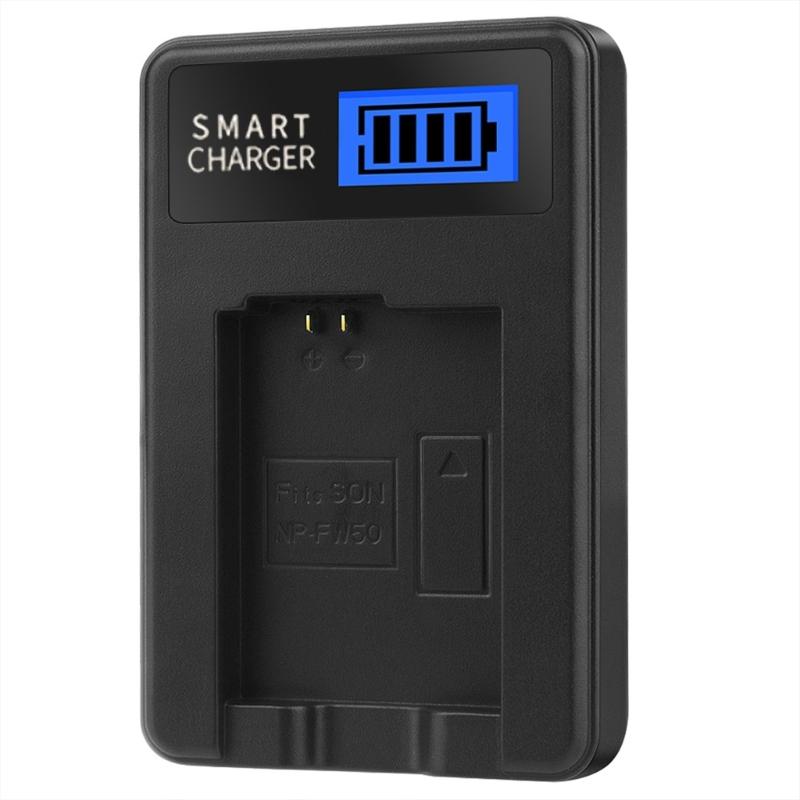 Portable LCD USB Chargers for NEX5 NEX5R NEX5N NEX3 NEX3N NEX7 Battery Convenient and Compact Charging Solution