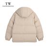 Teenie Weenie Men's Detachable Sleeve Hooded Down Jacket Vest