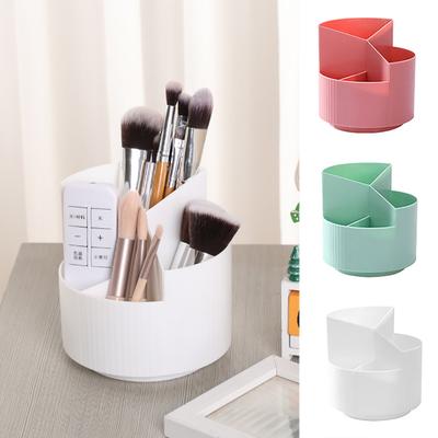 Pen Holder Rotating Pen Organizer Multiple Compartments Stationery Storage Box for Office Home School