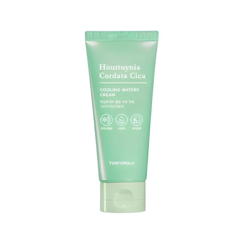 TONYMOLY Houttuynia Cordata Cica Cooling Water Cream Soothing & Hydrating Care 90ml