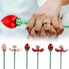 Waterproof Flower Ring Box Elegant Auto Blooming Ring Box Proposal Ring Box  Engagement