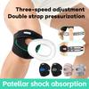 1Pc Pressurized Knee Wrap Sleeve Support Bandage Pad Elastic Braces Knee Hole Kneepad Safety Basketball Tennis Cycling