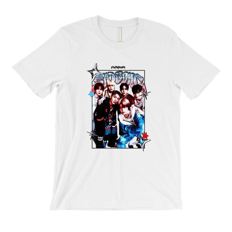 2026 Summer Unisex Vintage Top Fashion Tee P1harmony Sad Song Unisex Crew Neck Shirt Lightweight Breathable and Comfortable Clothes 4XL