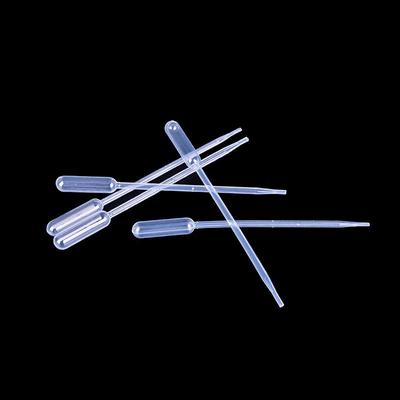 100 Stück 0,5 ml Einweg-Polyethylen-Augentropfer-Transfer-Messpipetten FM
