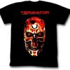 A&E Designs Terminator Shirt Fire Skull T-Shirt_1