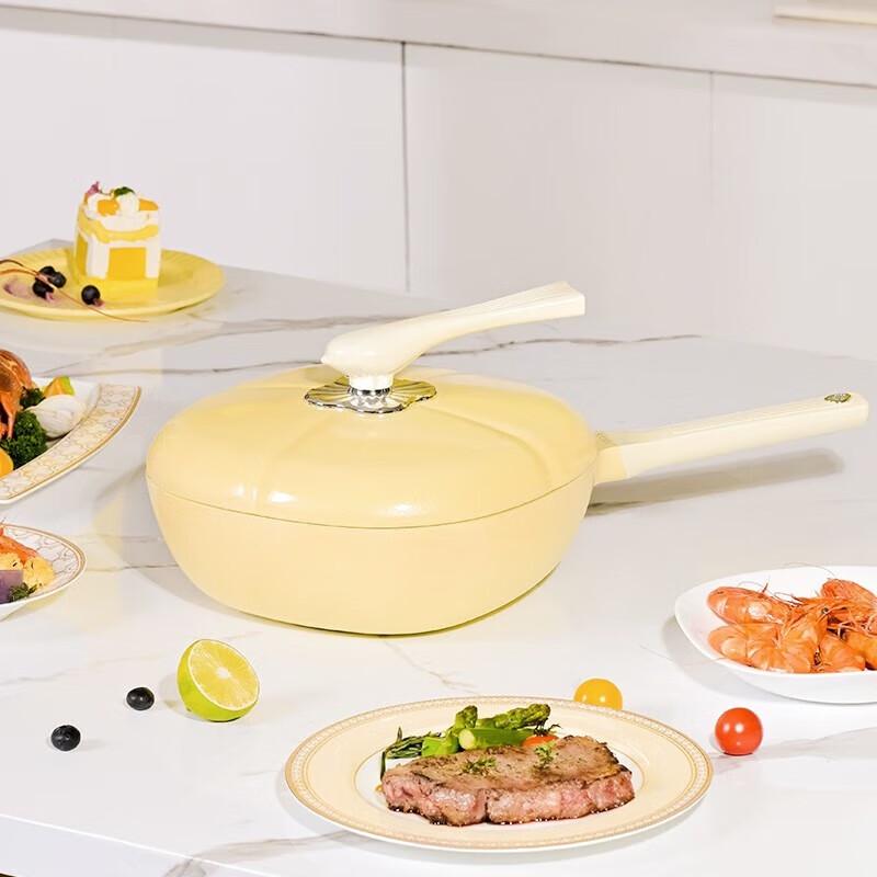 Corning Magpie & Persimmon Non-Stick Wok 30cm